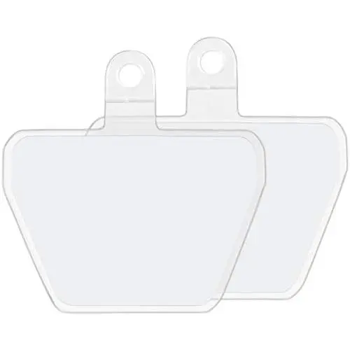 Phone Tether Tab, COCASES 2 Pack Update Phone Lasso Patch with Replacement Part for Smartphone Lanyard Safety Tethe（Transparent）