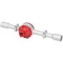 VGEBY RC Metal Axle Drive, Durable Metal Remote Control Crawler Car Axle Drive Shaft RC Spare Upgrade Parts Replacement Accessory Fit for WPL D12 Drift Car(Silver)