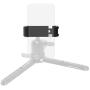 Selens Metal Tripod Phone Mount with Cold Shoe Mount Compatible with Most Cell Phone Smartphone Universal Holder Adapter Heavy Duty Clamp, Black