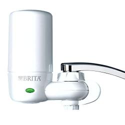 Brita 7540545 On Tap Faucet Water Filter System, Pack of 1, White