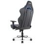 AKRacing Masters Series Max Gaming Chair with Wide Flat Seat, 400 Lbs Weight Limit, Rocker and Seat Height Adjustment Mechanisms - Blue