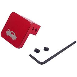 Hood Latch Release Handle Cable Repair Kit Billet Aluminum for Honda CRV 1997-2006,Element 2003-2011,Ridgeline 2006-2014,Civic 1996 - 2011(Red)