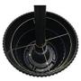 Sun-Ray 312014 Vittoria 2-Head Solar LED Lamp Post & Planter, Batteries Included, 7, Black