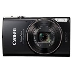 Canon PowerShot ELPH 360 Digital Camera w/ 12x Optical Zoom and Image Stabilization - Wi-Fi & NFC Enabled (Black)