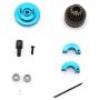 YU-NIYUT 1Set Flywheel Clutch Bell 16T 21T Shoes Spring Ball Bearings Nitro Engine Parts RC Vehicle Modification Fun for Adults and Kids