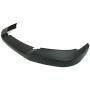 New Front Bumper Face Bar With License Plate Holes + Upper Cover Textured For 2003 - 2020 Chevrolet Express / GMC Savanna Direct Replacement 22890548 22872781