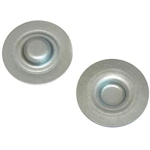 Compatible with 1967-1979 A F X Body Back Seat Floor Pan Metal Drain Plugs Insert 2 Piece OE NOS (J-7-7)