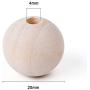 Foraineam 200pcs 20mm Natural Wood Beads Unfinished Round Wooden Loose Beads Wood Spacer Beads for Craft Making Foraineam 200pcs 20mm Natural Wood Beads Unfinished Round Wooden Loose Beads Wood Spacer Beads for Craft Making