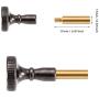Canomo 6 Packs On/Off Replacement Light Lamp Turn Knobs Extension Socket Knob with 1/2'' Extensions, Black Nickel Canomo 6 Packs On/Off Replacement Light Lamp Turn Knobs Extension Socket Knob with 1/2'' Extensions, Black Nickel