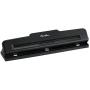 Swingline 2-3 Hole Punch, Semi-Adjustable, Light Duty Hole Puncher, 10 Sheet Punch Capacity, Black (74015)