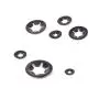 SpzcdZa 260pcs 7 size Internal Tooth Starlock Washers Locking Washer Assortment Kit, Push On Speed Clips Fasteners Assortment Kit,Quick Speed Locking Washers,Black Oxide Finish65Mn Black Oxide Finish SpzcdZa 260pcs 7 size Internal Tooth Starlock Washers Locking Washer Assortment Kit, Push On Speed Clips Fasteners Assortment Kit,Quick Speed Locking Washers,Black Oxide Finish65Mn Black Oxide Finish