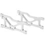 Tbest 2 Pcs Front Lower Arm,Metal Lower Suspension Pull Rod for VRX 1/10 RC Car Model Toy Spare Part