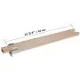 Btibpse Wooden Drawer Slides 16 Inches Classic Wood Center Guide Track with Slide Glides (1 pcs) Btibpse Wooden Drawer Slides 16 Inches Classic Wood Center Guide Track with Slide Glides (1 pcs)