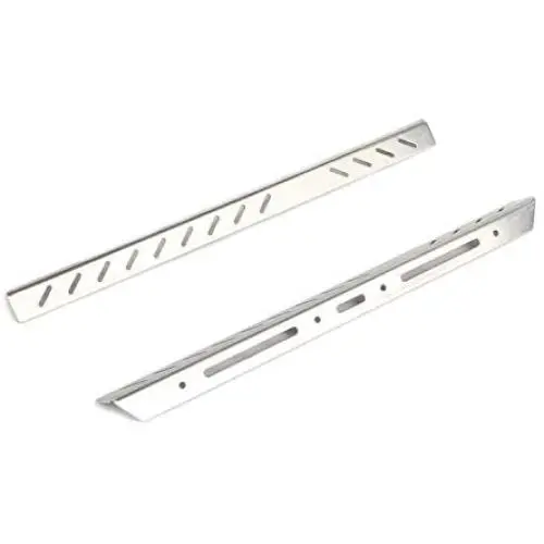 LCX Racing 1/10th RC Crawler Car Metal Rock Slider Side Step Guard Running Board Scuff Plates for RC Car TRX6 TRX-6 6×6 G63, Upgrades Parts Accessories LCX Racing 1/10th RC Crawler Car Metal Rock Slider Side Step Guard Running Board Scuff Plates for RC Car TRX6 TRX-6 6×6 G63, Upgrades Parts Accessories
