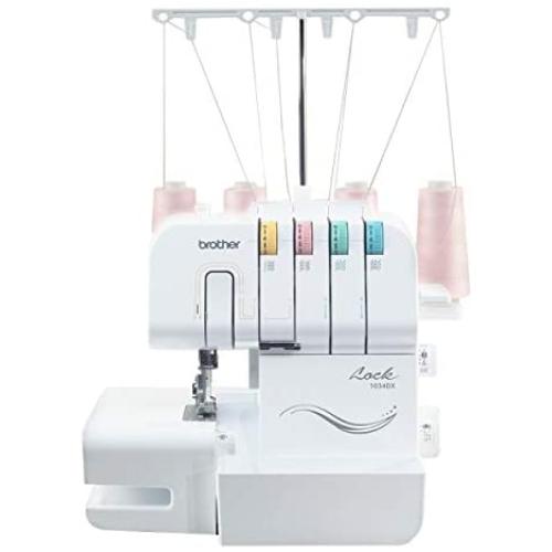 Brother Serger, 1034DX, Durable Metal frame Overlock Machine 1,300 Stitches Per Minute, Trim Trap, 3 Accessory Feet and Protective Cover Included