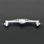 Baoer Metal Front Rear Axle Houseing Shell Modified Parts Bridge for 1/10 RC Crawler Car for Axial Capra 1.9 UTB Front axle + Rear axle Silver