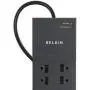 Belkin 8-Outlet Home And Office Surge Protector, Telephone Line And Flat AC Plug, 12ft Cord Belkin 8-Outlet Home And Office Surge Protector, Telephone Line And Flat AC Plug, 12ft Cord