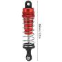 Vbest life 2 Pcs Shock Struts Damper, Metal Shock Struts Damper RC Spare Parts for 1/14 WLtoys 144001 RC Model(Red)