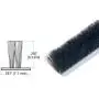 CRL W125C .250'' (6.3 mm) Storefront Door Pile Weatherstrip - 100