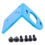 HobbyCrawler Adjustable 540 Motor Mounting Mount Fixed Bracket Holder for Wltoys 1/12 12428 12423 12628 FY01/02/03/04/05 Desert Buggy Short Course RC Car Upgrade Parts(Blue)
