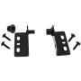 Pivot Hinges with Bushing,FDXGYH 2pack Pivot Hinges Concealed Hinges,for Wood Door/Furniture Cabinet/Drawer ect