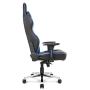 AKRacing Masters Series Max Gaming Chair with Wide Flat Seat, 400 Lbs Weight Limit, Rocker and Seat Height Adjustment Mechanisms - Blue