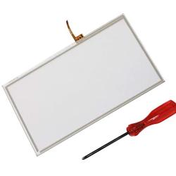 Timorn Replacement Controller Touch Screen Digitizer Pad Spare for Wii U Gamepad (1 x Touch Screen + 1 x Screwdriver)