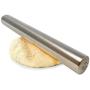 Zulay Professional French Rolling Pin for Baking (16 inch), Top-Grade Stainless Steel, Light Weight, Easy to Roll Design | Metal Rolling Pin & Fondant Rolling Pin for Pie Crust, Cookie, Pizza Dough