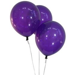 Creative Balloons 12'' Latex Balloons - Pack of 144 Piece - Decorator Deep Purple