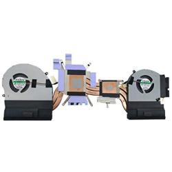 HK-PART Replacement Fan for Dell Alienware 17 R4 ALW17C GTX 1080 138W 0FRPY8 Laptop CPU Cooling Fan with Heatsink DP/N CN-0FRPY8