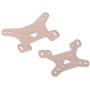 1 Pair of Metal Shock Absorber Suspension Plate Accessories for Wltoys 144001 RC Car