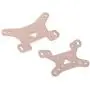 1 Pair of Metal Shock Absorber Suspension Plate Accessories for Wltoys 144001 RC Car