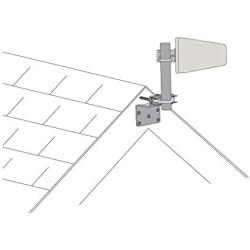 Wilson Electronics Pole Mount for Outside Home Antenna - 901117 - 10'' length