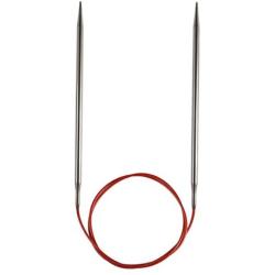 ChiaoGoo Red Lace Circular 32 inch (81cm) Stainless Steel Knitting Needle Size US 4 (3.5mm) 7032-4