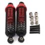 RCAWD Shock Absorber Damper 283004 80mm Oil Adjustable Alloy Aluminum for Rc Car 1/16 Buggy Truck Upgraded Hop-Up Parts HPI HSP Traxxas Losi Axial Tamiya Redcat 2Pcs(Shipped Locally)(Red)
