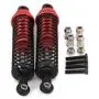 RCAWD Shock Absorber Damper 283004 80mm Oil Adjustable Alloy Aluminum for Rc Car 1/16 Buggy Truck Upgraded Hop-Up Parts HPI HSP Traxxas Losi Axial Tamiya Redcat 2Pcs(Shipped Locally)(Red)