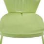 Crosley Furniture CO1001A-KL Griffith Retro Metal Outdoor Chair, Key Lime