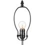 Canomo Black Finish Make-A-Lamp Kit 3-Way with 8 Inch Harp, 2 Pieces 12'' Lamp Pipe, and All Parts Needed and Instructions for DIY Lamp Design or Repair…