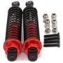RCAWD Shock Absorber Damper 283004 80mm Oil Adjustable Alloy Aluminum for Rc Car 1/16 Buggy Truck Upgraded Hop-Up Parts HPI HSP Traxxas Losi Axial Tamiya Redcat 2Pcs(Shipped Locally)(Red)