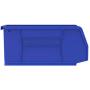 Akro-Mils 30230 AkroBins Plastic Storage Bin Hanging Stacking Containers, (11-Inch x 5-Inch x 5-Inch), Blue, (12-Pack)