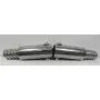 2 PC - Metal Threaded Handle Tips for 3/4'' Wood or Metal Poles - Heavy Duty Aluminum - (Buy 3 Get 1 Free) Extension Pole Tip - Threaded Tip Replacement - Ultra Threaded Tip Repair Kit