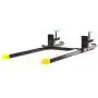 Titan Attachments Heavy Duty 60'' Clamp-on Pallet Forks 4000 lbs with Adjustable Stabilizer Bar for Loader Bucket Titan Attachments Heavy Duty 60'' Clamp-on Pallet Forks 4000 lbs with Adjustable Stabilizer Bar for Loader Bucket