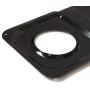 Range Kleen P501 Black Porcelain Rectangular Gas Stove Drip Pan, 16.875 x 8.125-Inches
