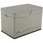Lifetime 60059 Black Bottom & Desert (Tan) Sides and Lid Outdoor Storage Box-80 Gal, 80 Gallon, Desert Sand