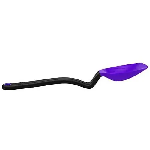 Dreamfarm Supoon Silicone Sit Up Scraping Spoon with Measuring Lines, One Size, Green Dreamfarm Supoon Silicone Sit Up Scraping Spoon with Measuring Lines, One Size, Green