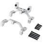 Tongina 1/12 Metal Servo Mount for MN90 MN99S Model Crawler Buggy Trucks Car DIY Accessories - Silver