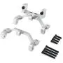Tongina 1/12 Metal Servo Mount for MN90 MN99S Model Crawler Buggy Trucks Car DIY Accessories - Silver Tongina 1/12 Metal Servo Mount for MN90 MN99S Model Crawler Buggy Trucks Car DIY Accessories - Silver