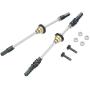 Tongina Upgrade Metal Front Rear Bridge Axle Differential Diff Set for WPL B14 C14 C24 - Metal Differential with Bearing