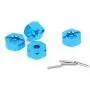 Hubs Nut, 5MM Aluminum Alloy Wheel Hex Mount Hubs Nut RC Car Wheel Hex Mount Hubs with Pins Fit for WLtoys 1/14 144001(Blue1266B) Hubs Nut, 5MM Aluminum Alloy Wheel Hex Mount Hubs Nut RC Car Wheel Hex Mount Hubs with Pins Fit for WLtoys 1/14 144001(Blue1266B)