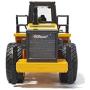 Top Race Quality Diecast Models Heavy Metal Construction Toy Tractor Vehicles, 1:40 Scale, Front Loader, TR-213D